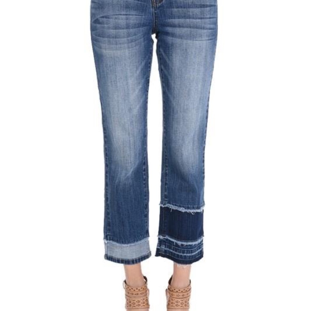 Judy Blue Mid Rise Capri